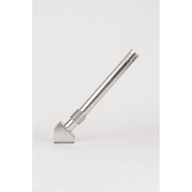 CWW pistool steun RVS met veer